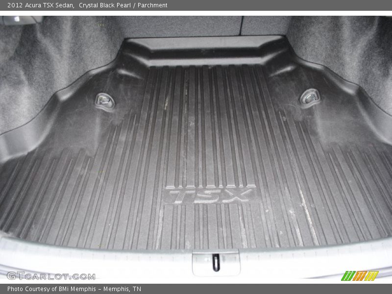 Crystal Black Pearl / Parchment 2012 Acura TSX Sedan