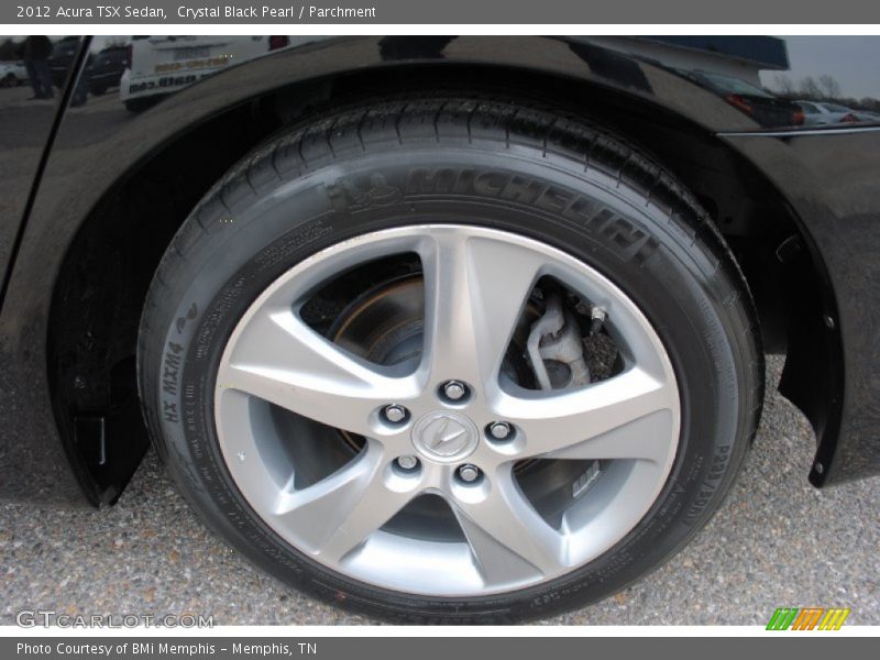 Crystal Black Pearl / Parchment 2012 Acura TSX Sedan
