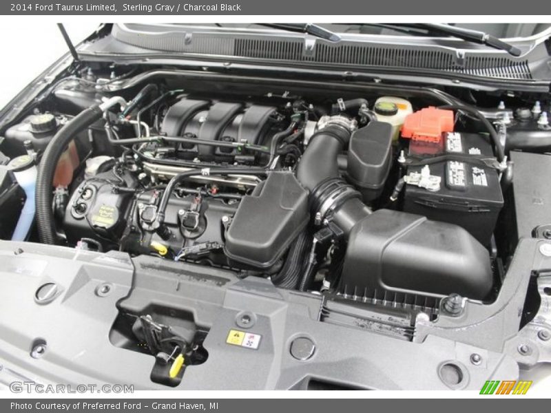 Sterling Gray / Charcoal Black 2014 Ford Taurus Limited