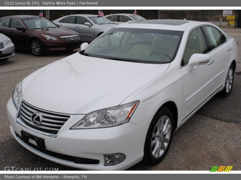 Starfire White Pearl / Parchment 2012 Lexus ES 350