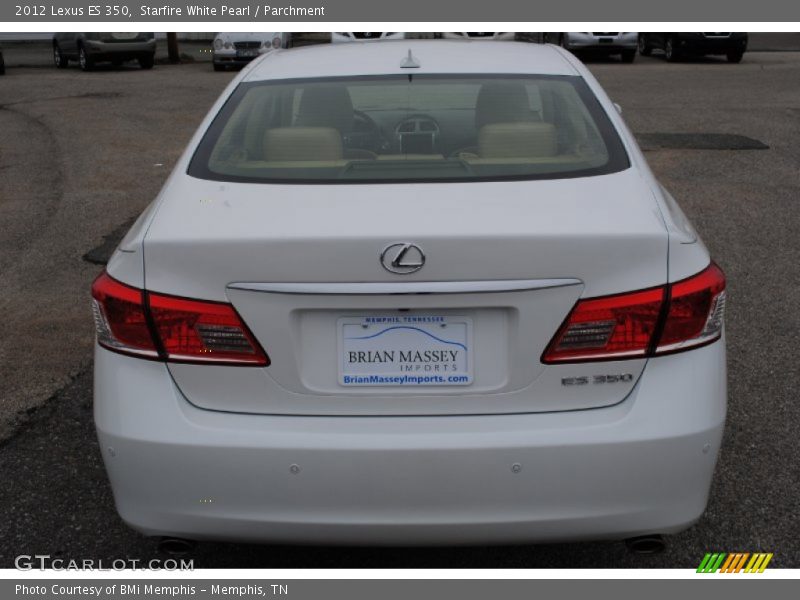 Starfire White Pearl / Parchment 2012 Lexus ES 350