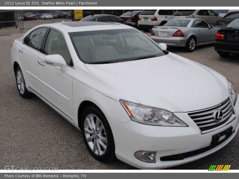Starfire White Pearl / Parchment 2012 Lexus ES 350