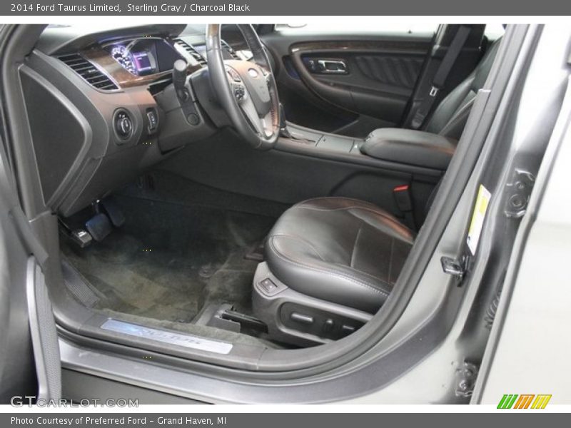 Sterling Gray / Charcoal Black 2014 Ford Taurus Limited