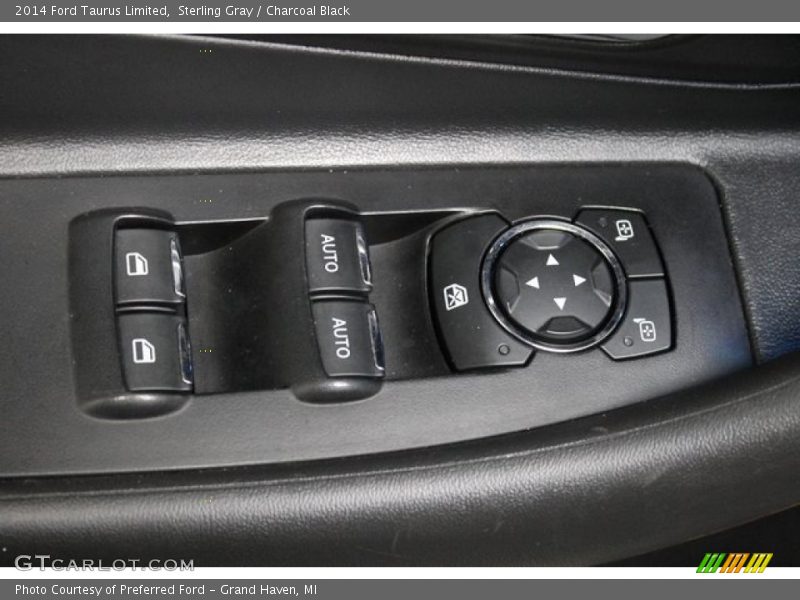 Sterling Gray / Charcoal Black 2014 Ford Taurus Limited