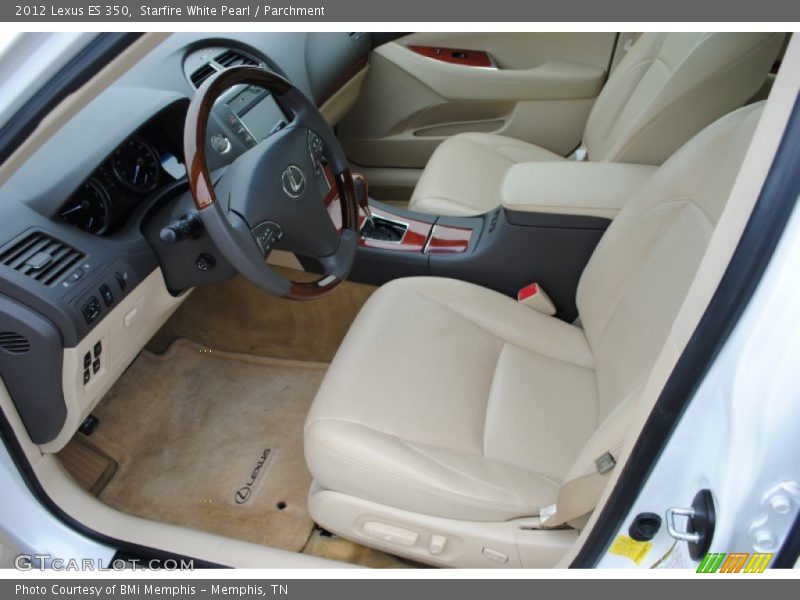 Starfire White Pearl / Parchment 2012 Lexus ES 350
