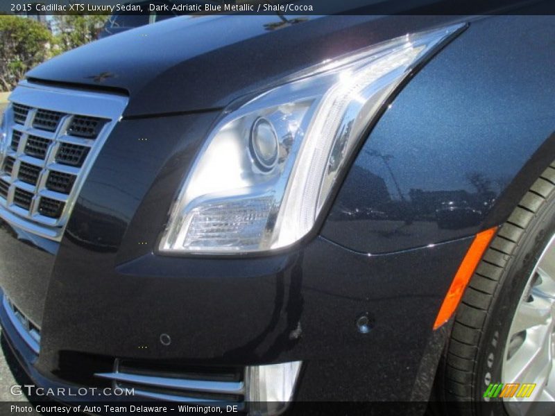 Dark Adriatic Blue Metallic / Shale/Cocoa 2015 Cadillac XTS Luxury Sedan