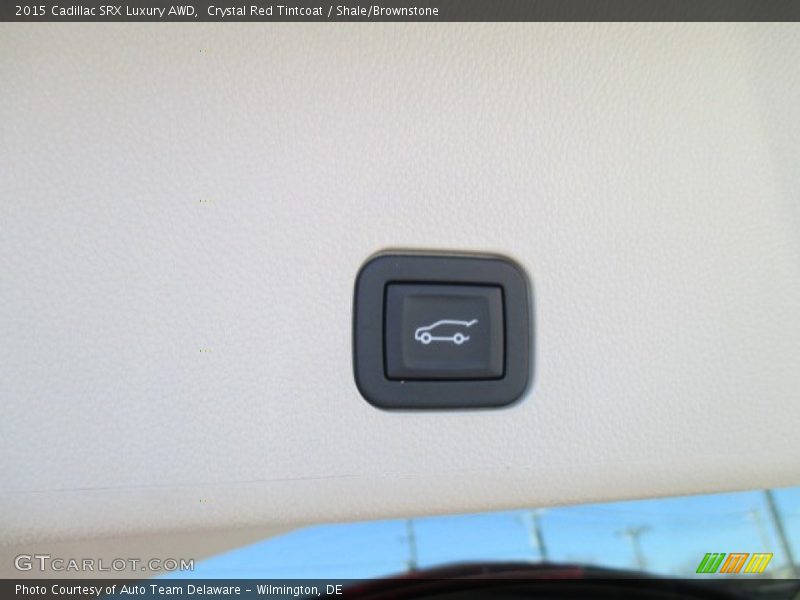 Crystal Red Tintcoat / Shale/Brownstone 2015 Cadillac SRX Luxury AWD