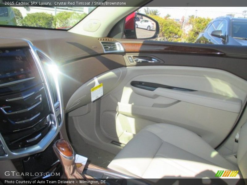 Crystal Red Tintcoat / Shale/Brownstone 2015 Cadillac SRX Luxury