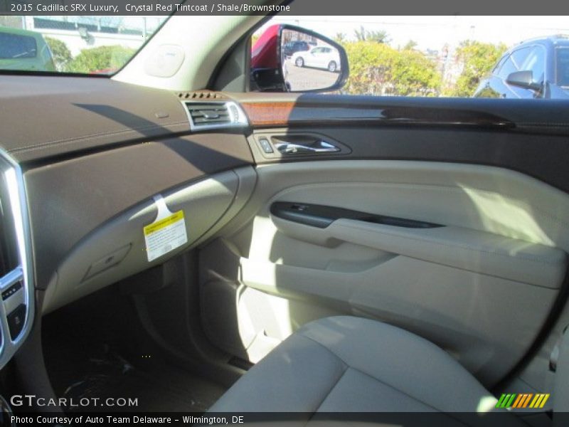 Crystal Red Tintcoat / Shale/Brownstone 2015 Cadillac SRX Luxury