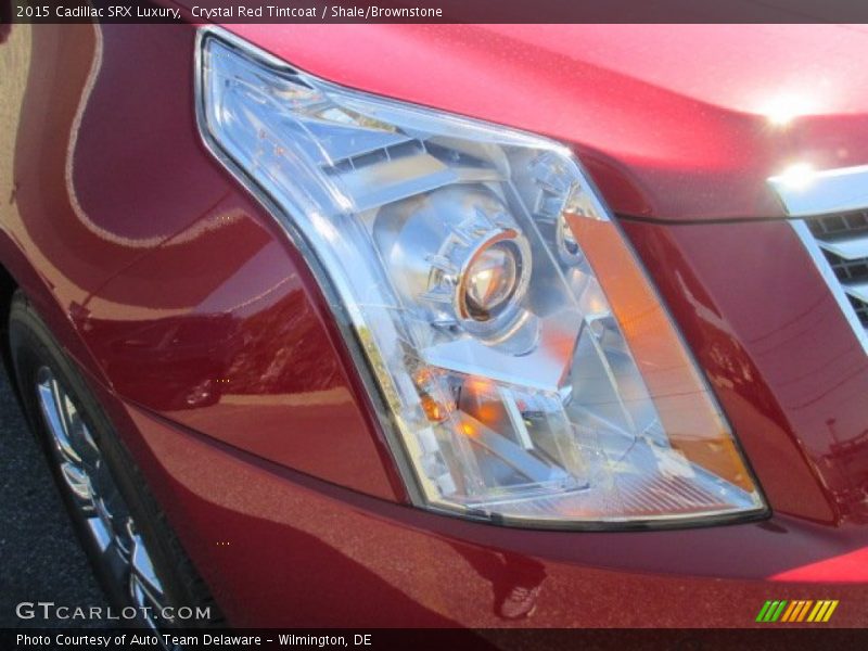Crystal Red Tintcoat / Shale/Brownstone 2015 Cadillac SRX Luxury