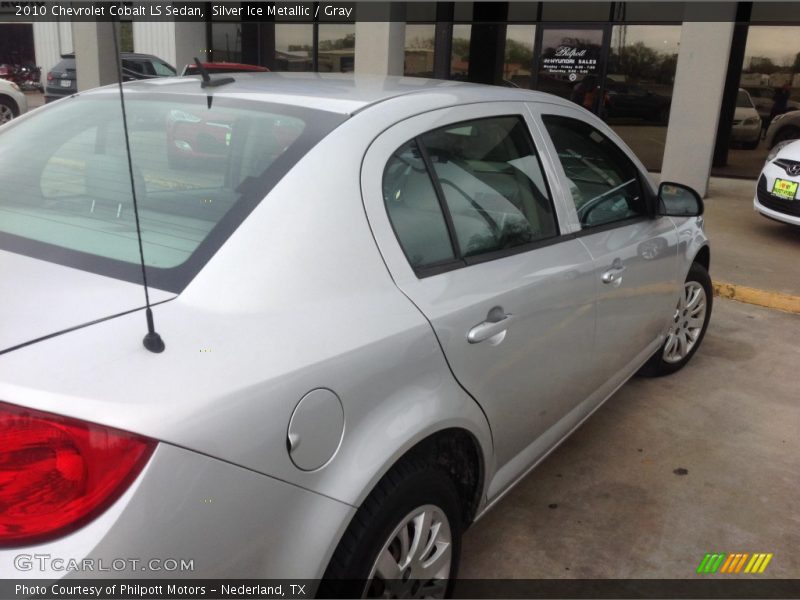 Silver Ice Metallic / Gray 2010 Chevrolet Cobalt LS Sedan