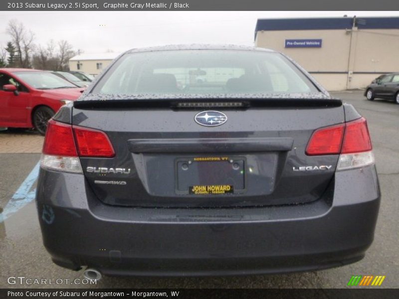 Graphite Gray Metallic / Black 2013 Subaru Legacy 2.5i Sport