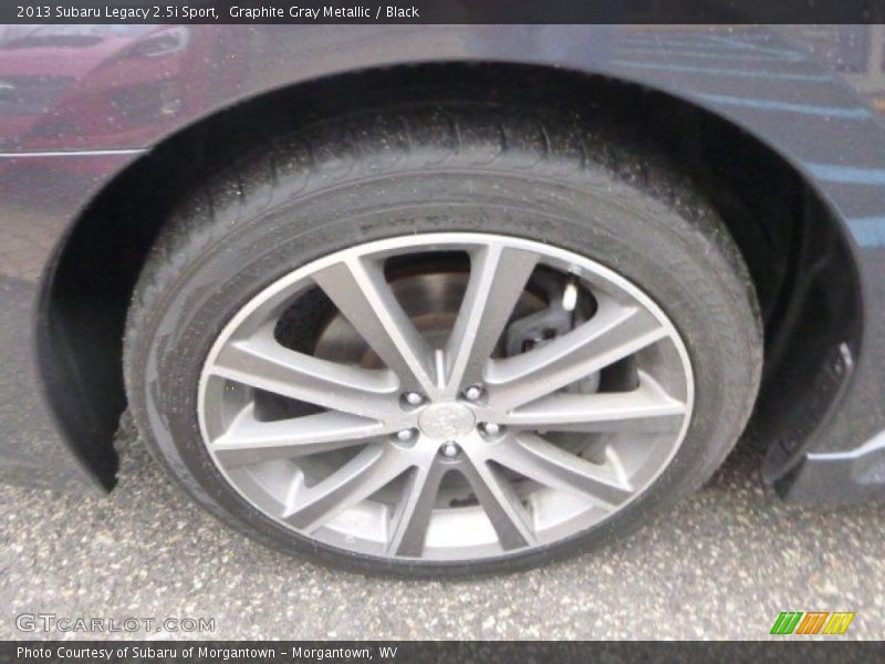 Graphite Gray Metallic / Black 2013 Subaru Legacy 2.5i Sport