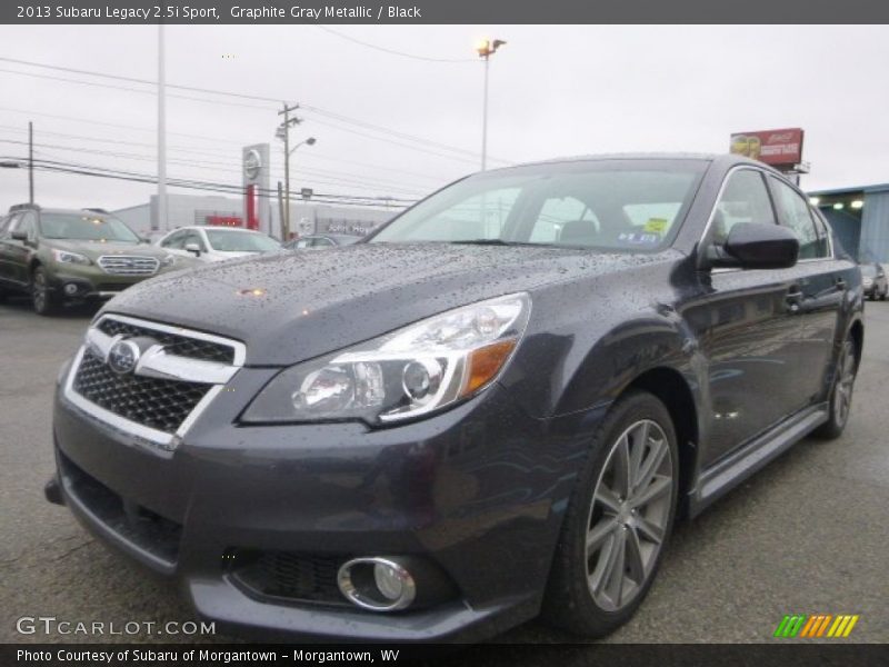 Graphite Gray Metallic / Black 2013 Subaru Legacy 2.5i Sport