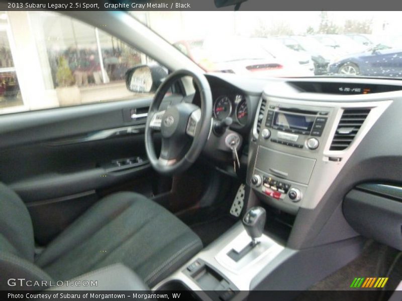 Graphite Gray Metallic / Black 2013 Subaru Legacy 2.5i Sport