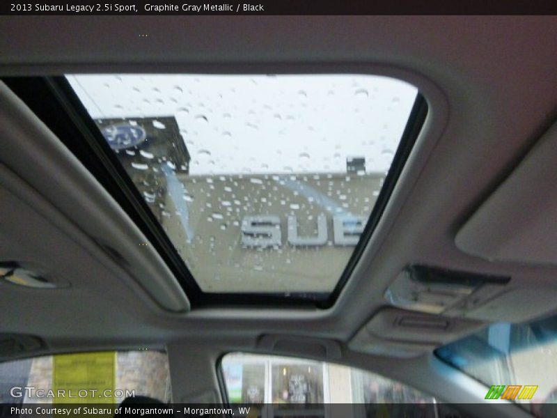 Graphite Gray Metallic / Black 2013 Subaru Legacy 2.5i Sport