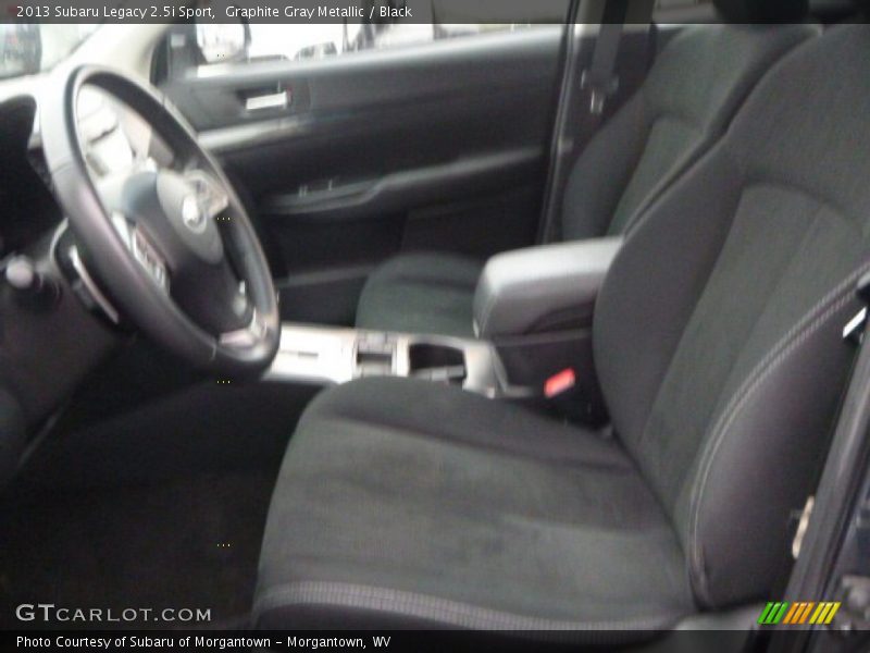 Graphite Gray Metallic / Black 2013 Subaru Legacy 2.5i Sport