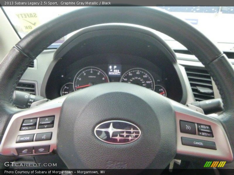 Graphite Gray Metallic / Black 2013 Subaru Legacy 2.5i Sport