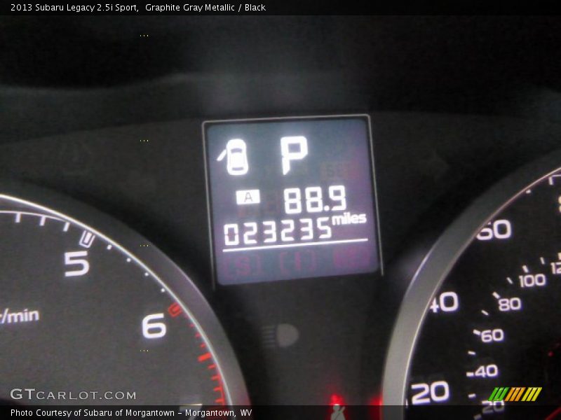 Graphite Gray Metallic / Black 2013 Subaru Legacy 2.5i Sport