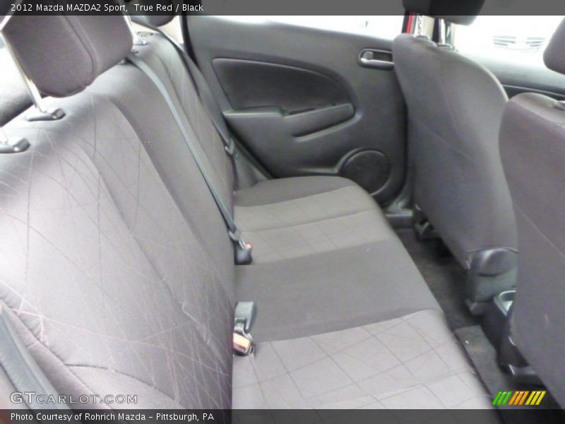 True Red / Black 2012 Mazda MAZDA2 Sport