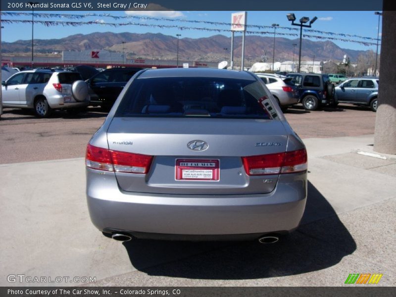 Steel Gray / Gray 2006 Hyundai Sonata GLS V6