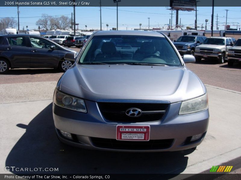 Steel Gray / Gray 2006 Hyundai Sonata GLS V6