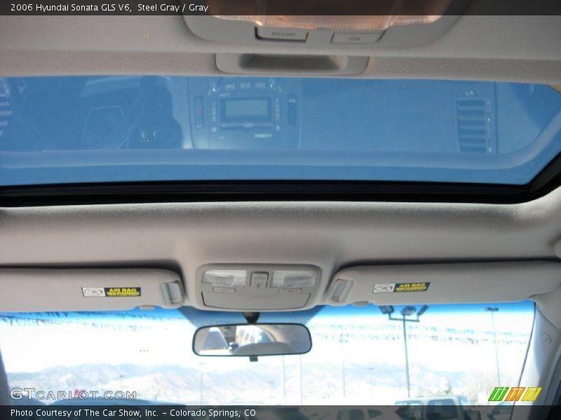 Steel Gray / Gray 2006 Hyundai Sonata GLS V6