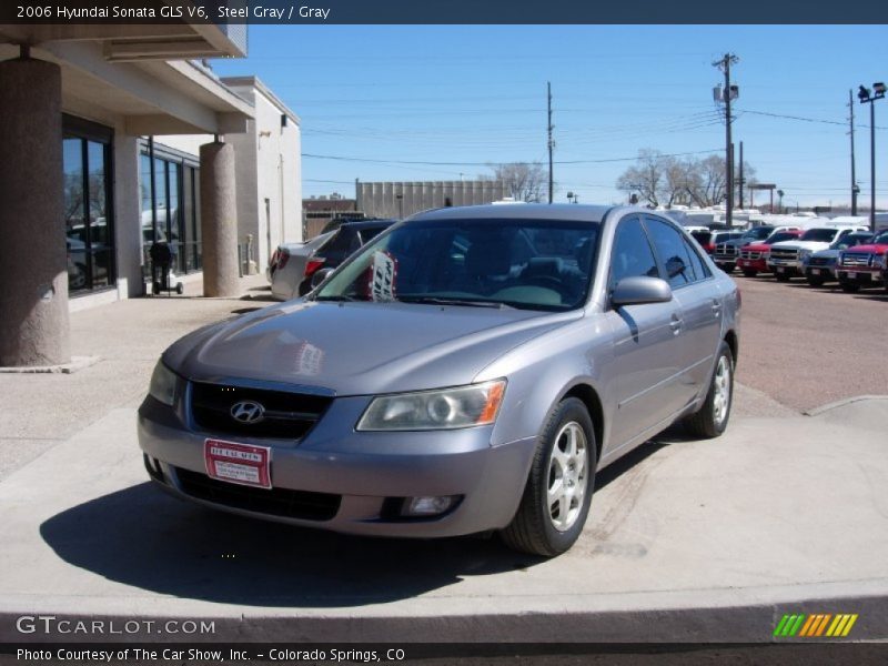 Steel Gray / Gray 2006 Hyundai Sonata GLS V6