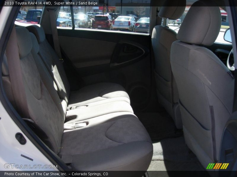 Super White / Sand Beige 2010 Toyota RAV4 I4 4WD