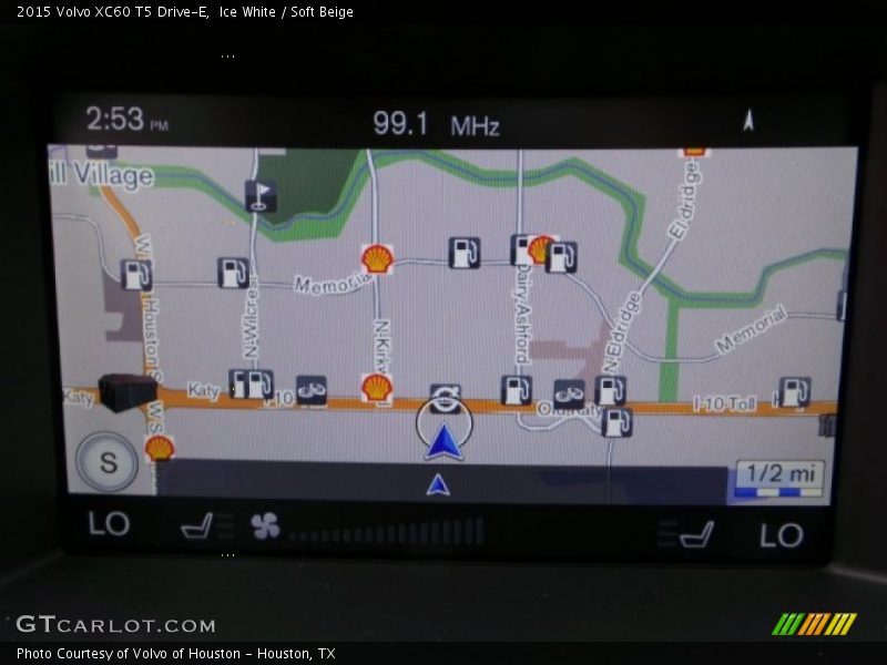 Ice White / Soft Beige 2015 Volvo XC60 T5 Drive-E