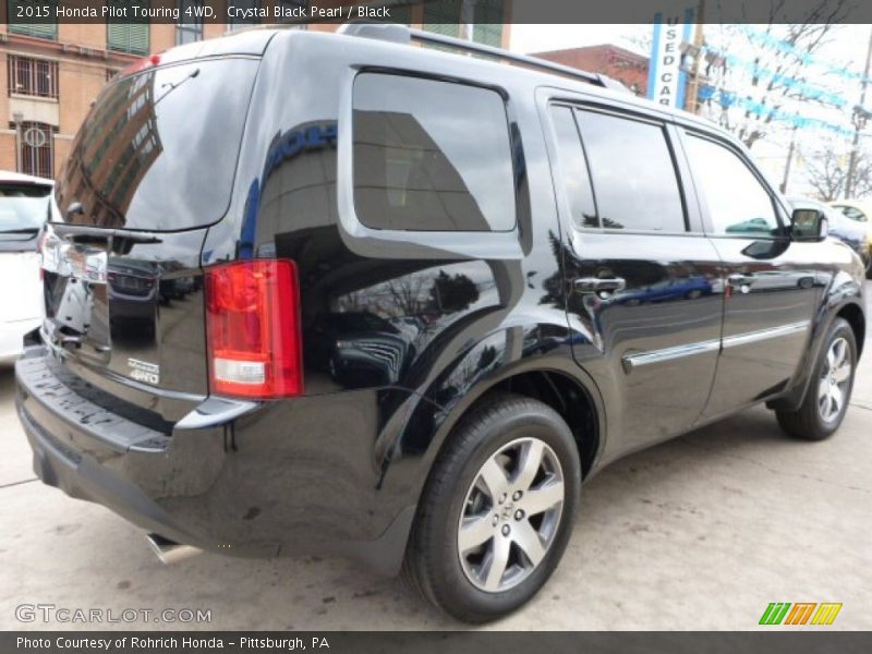 Crystal Black Pearl / Black 2015 Honda Pilot Touring 4WD