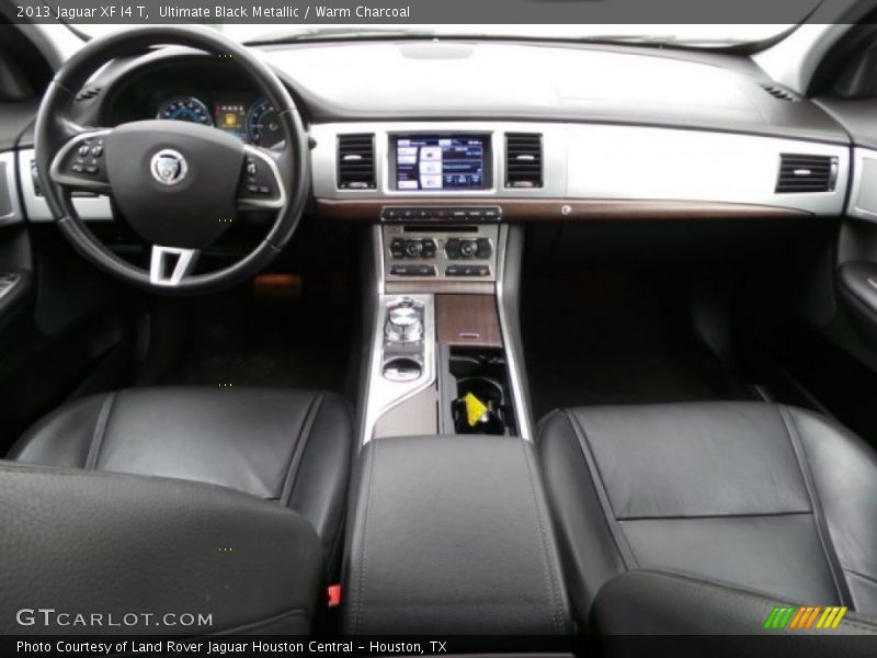 Ultimate Black Metallic / Warm Charcoal 2013 Jaguar XF I4 T