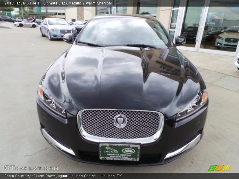 Ultimate Black Metallic / Warm Charcoal 2013 Jaguar XF I4 T