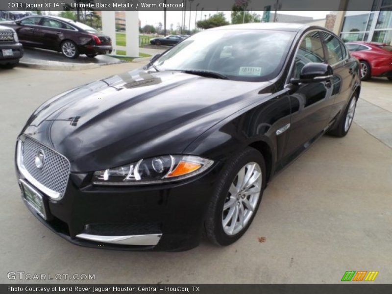 Ultimate Black Metallic / Warm Charcoal 2013 Jaguar XF I4 T