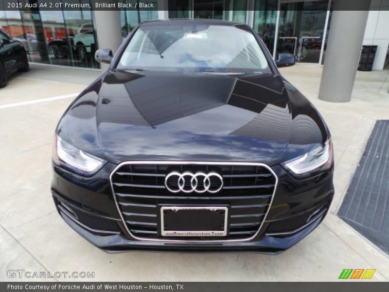 Brilliant Black / Black 2015 Audi A4 2.0T Premium