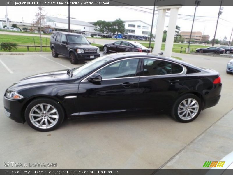 Ultimate Black Metallic / Warm Charcoal 2013 Jaguar XF I4 T