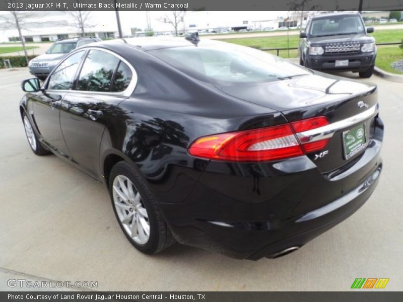 Ultimate Black Metallic / Warm Charcoal 2013 Jaguar XF I4 T
