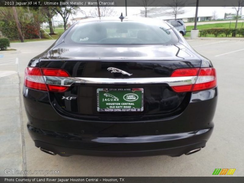 Ultimate Black Metallic / Warm Charcoal 2013 Jaguar XF I4 T