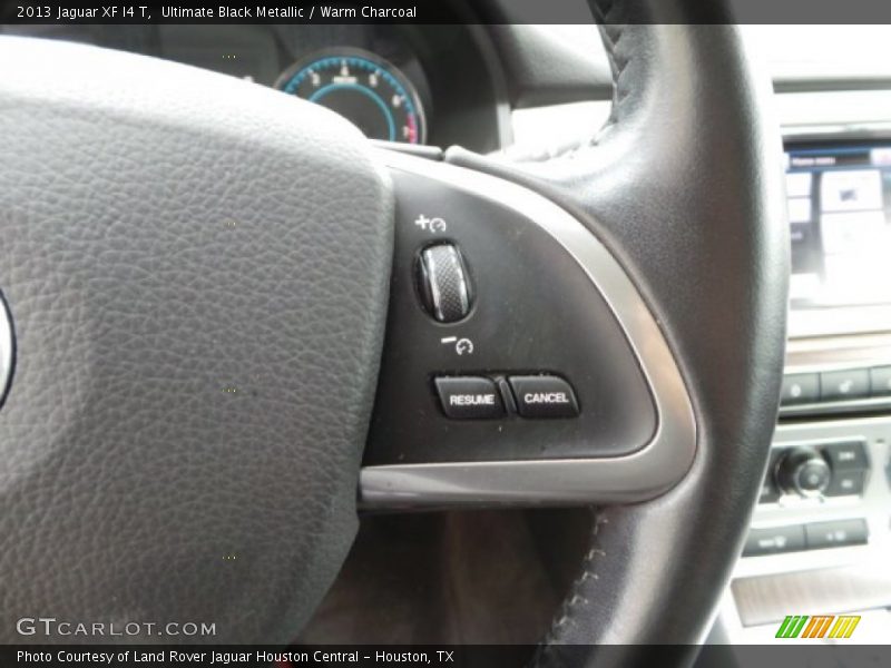 Ultimate Black Metallic / Warm Charcoal 2013 Jaguar XF I4 T