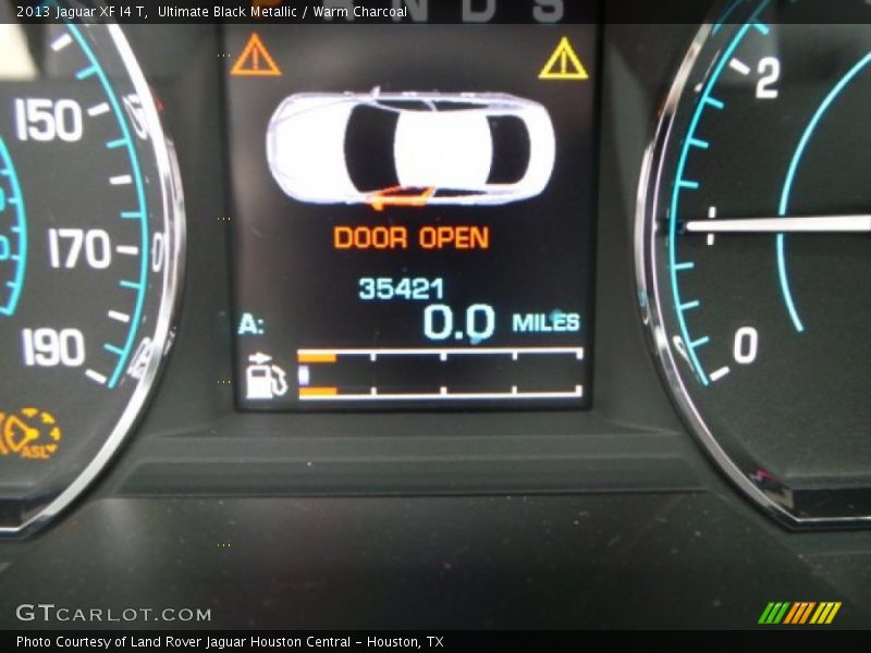 Ultimate Black Metallic / Warm Charcoal 2013 Jaguar XF I4 T