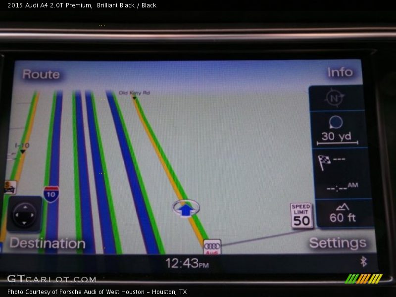 Brilliant Black / Black 2015 Audi A4 2.0T Premium