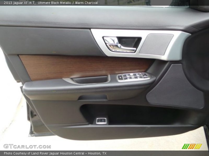 Ultimate Black Metallic / Warm Charcoal 2013 Jaguar XF I4 T