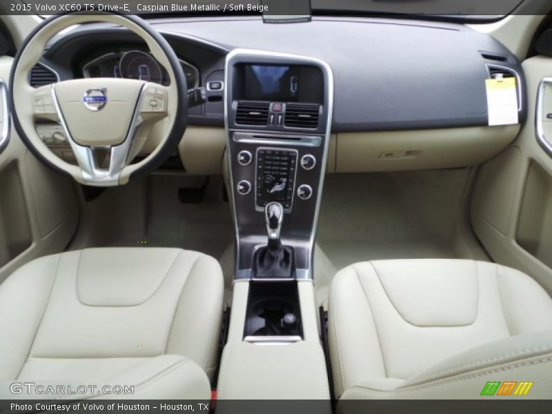 Caspian Blue Metallic / Soft Beige 2015 Volvo XC60 T5 Drive-E