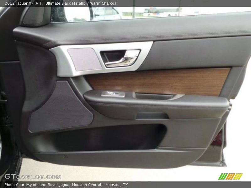 Ultimate Black Metallic / Warm Charcoal 2013 Jaguar XF I4 T