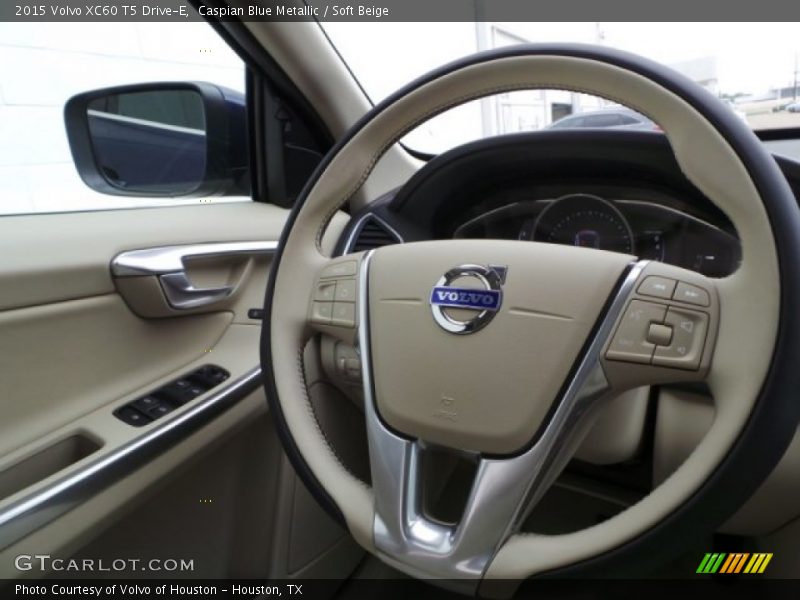 Caspian Blue Metallic / Soft Beige 2015 Volvo XC60 T5 Drive-E