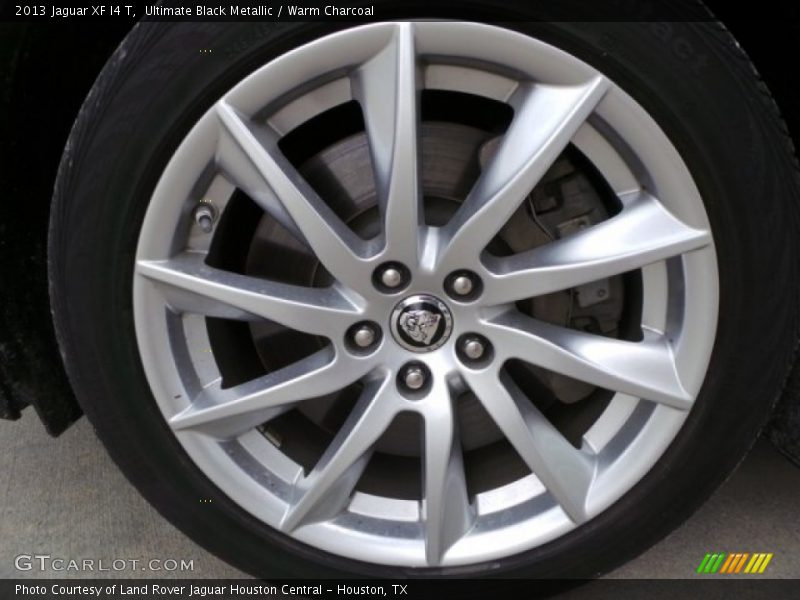 Ultimate Black Metallic / Warm Charcoal 2013 Jaguar XF I4 T