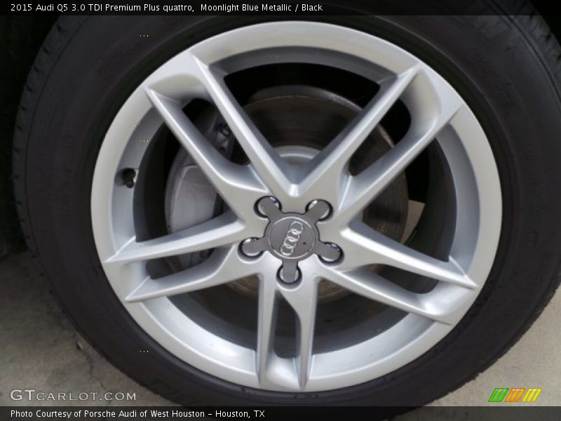 Moonlight Blue Metallic / Black 2015 Audi Q5 3.0 TDI Premium Plus quattro