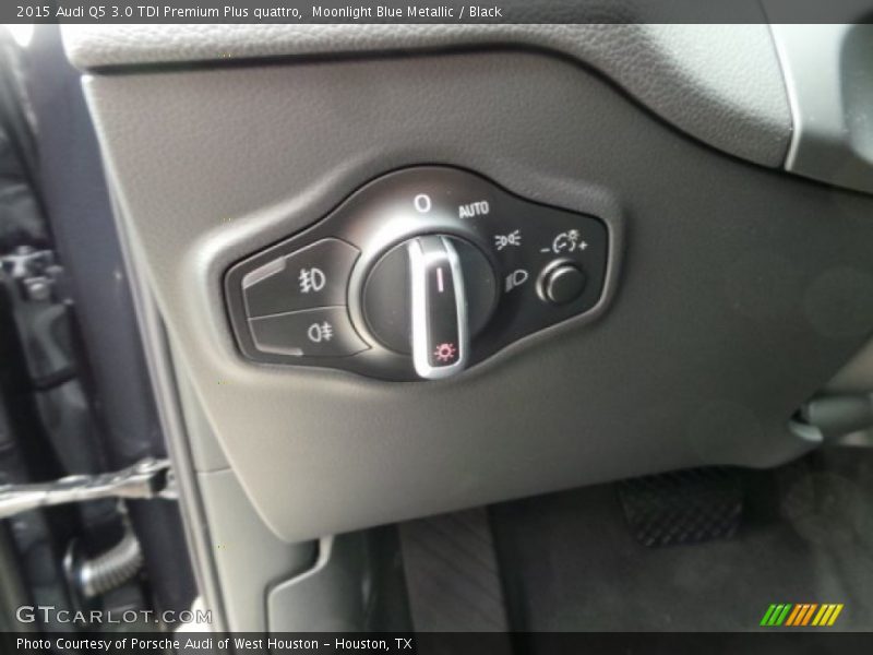 Moonlight Blue Metallic / Black 2015 Audi Q5 3.0 TDI Premium Plus quattro