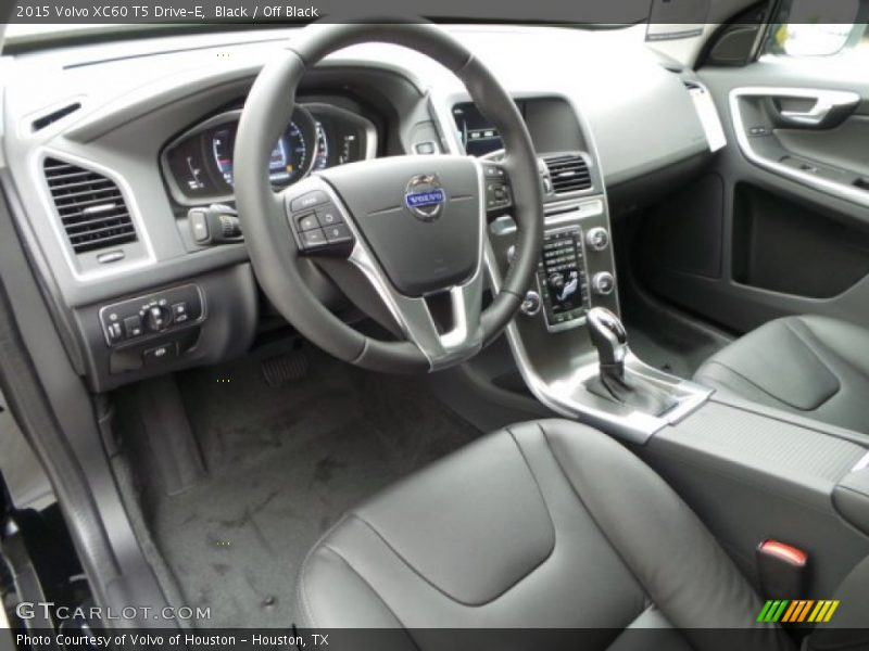 Black / Off Black 2015 Volvo XC60 T5 Drive-E