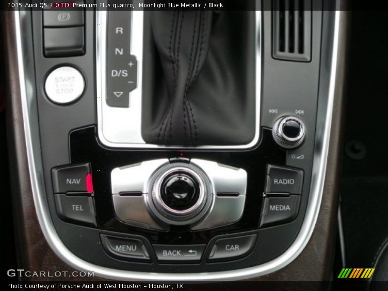 Moonlight Blue Metallic / Black 2015 Audi Q5 3.0 TDI Premium Plus quattro